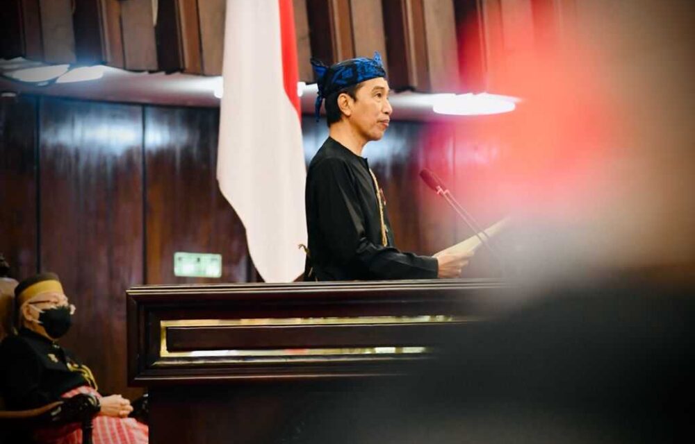 Pakai Baju Baduy, Presiden Pidato Kenegaraan