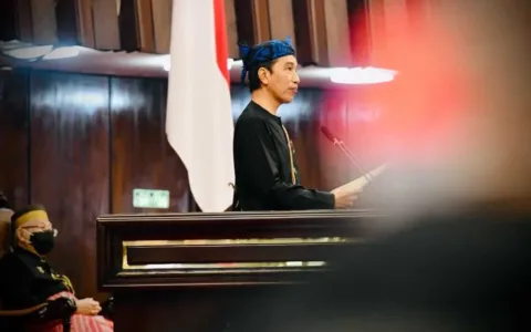 Pakai Baju Baduy, Presiden Pidato Kenegaraan