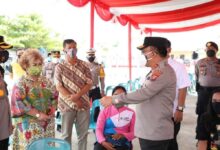 Kapolda Sumut Harapkan Polres Dan Pemkab Sergai Percepat Vaksinasi Tahap Ii