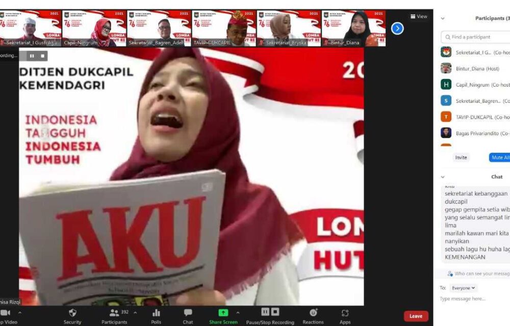 Dukcapil Ajak Masyarakat Merawat Kemerdekaan Dengan Prestasi Terbaik