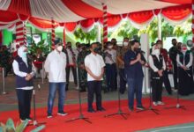 Menteri Bumn Tinjau Langsung Sentra Vaksin Bersama Mensesneg, Menhub