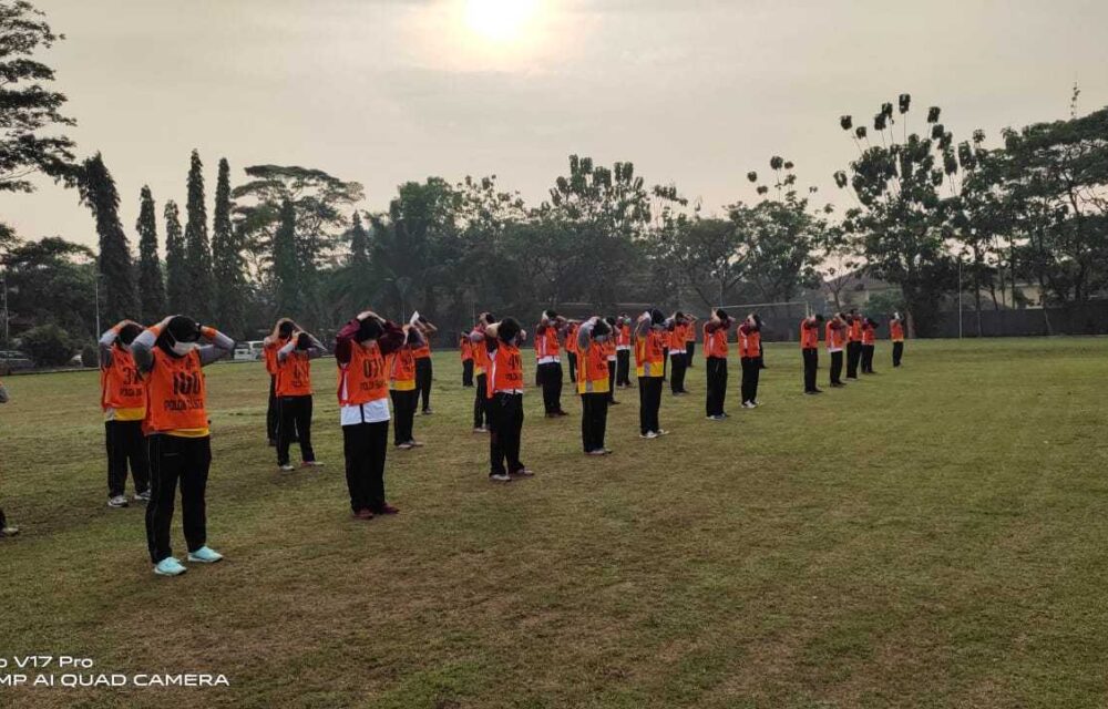 Polda Banten Gelar Tes Kesamaptaan Jasmani Periodik Ii Tahun 2021