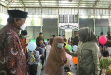Sederhana, Bupati Serang Berbagi Ceria Dengan Anak Yatim