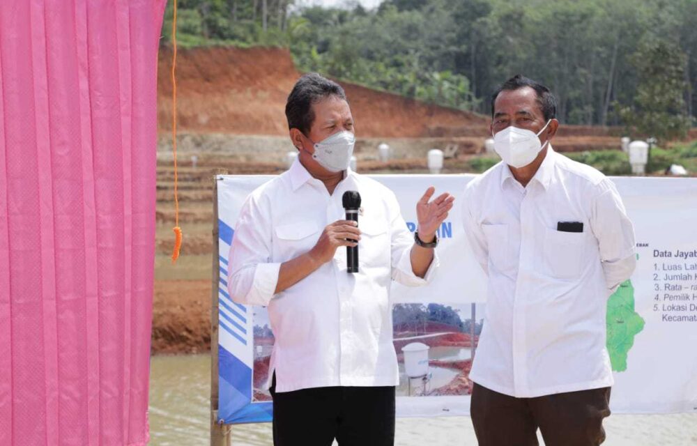Menteri Trenggono Optimis Kampung Budidaya Cisilad Dongkrak Kesejahteraan Masyarakat Lebak