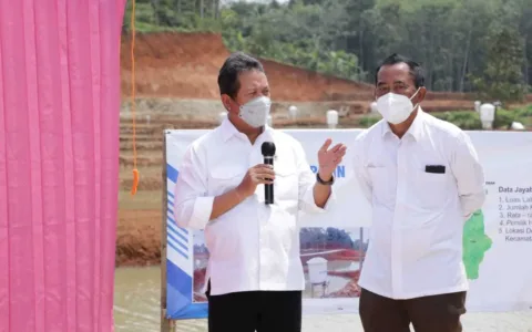 Menteri Trenggono Optimis Kampung Budidaya Cisilad Dongkrak Kesejahteraan Masyarakat Lebak