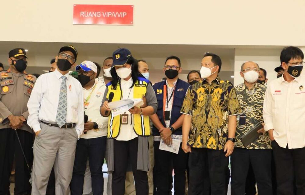 Jelang Pon Xx, Mendagri Cek Kesiapan Venue Di Jayapura