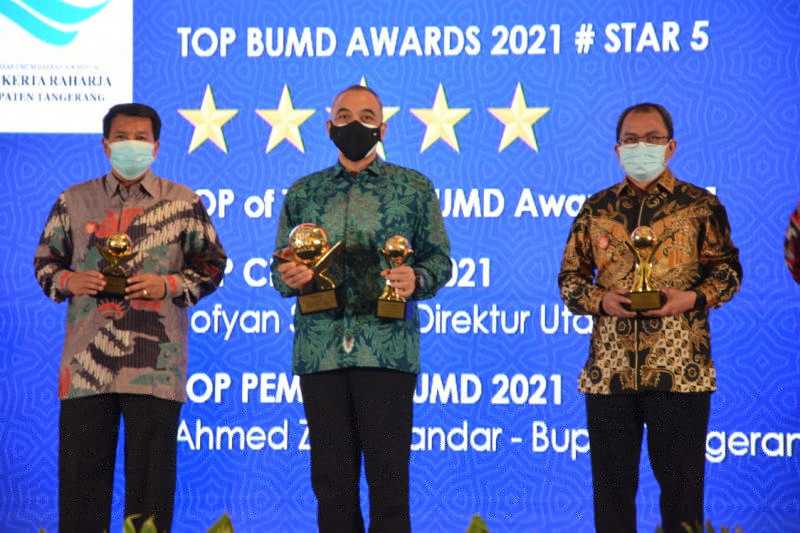 Perumdam Tkr Kembali Raih Top Bumd Award, Ini Selengkapnya