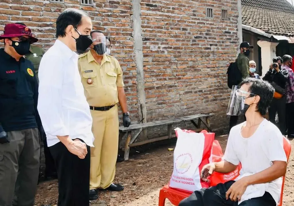 Presiden Bertemu Joko Widodo di Jawa Tengah