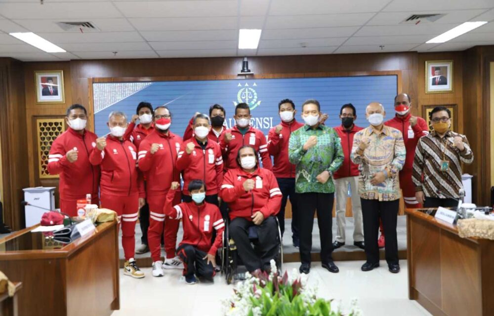 Jaksa Agung Terima Kunjungan Kontingen Paralympic Games 2020 Tokyo