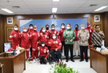 Jaksa Agung Terima Kunjungan Kontingen Paralympic Games 2020 Tokyo