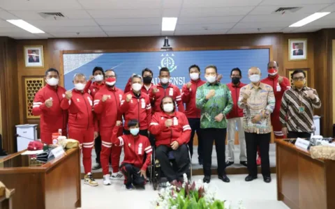 Jaksa Agung Terima Kunjungan Kontingen Paralympic Games 2020 Tokyo