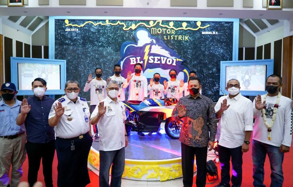 Bamsoet Apresiasi Motor Listrik Bl-Sev 01 Sukses Touring Jakarta-Mandalika
