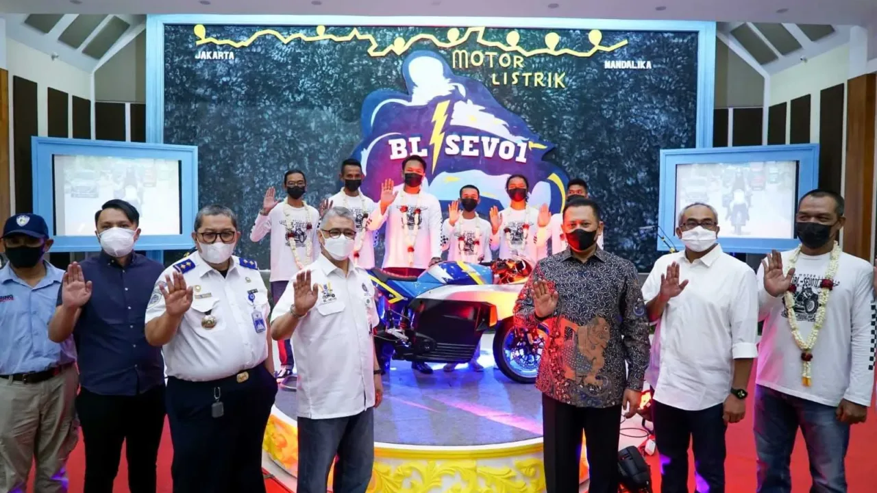 Bamsoet Apresiasi Motor Listrik BL-SEV 01 Sukses Touring Jakarta-Mandalika