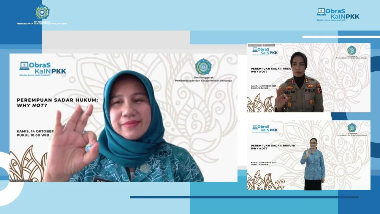 TP PKK Pusat Dorong Perempuan Sadar Hukum