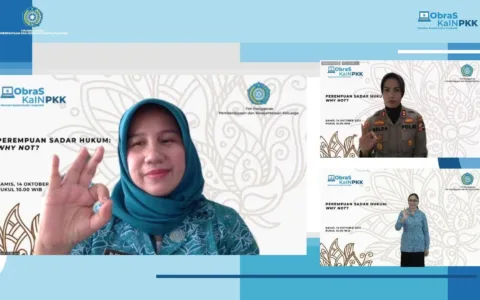 TP PKK Pusat Dorong Perempuan Sadar Hukum