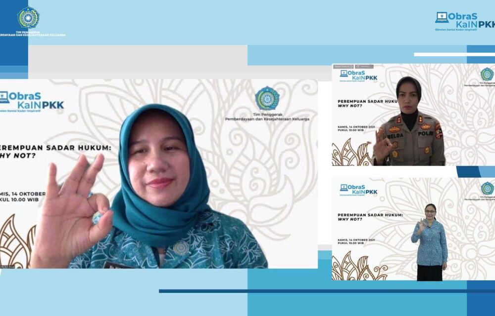 Tp Pkk Pusat Dorong Perempuan Sadar Hukum