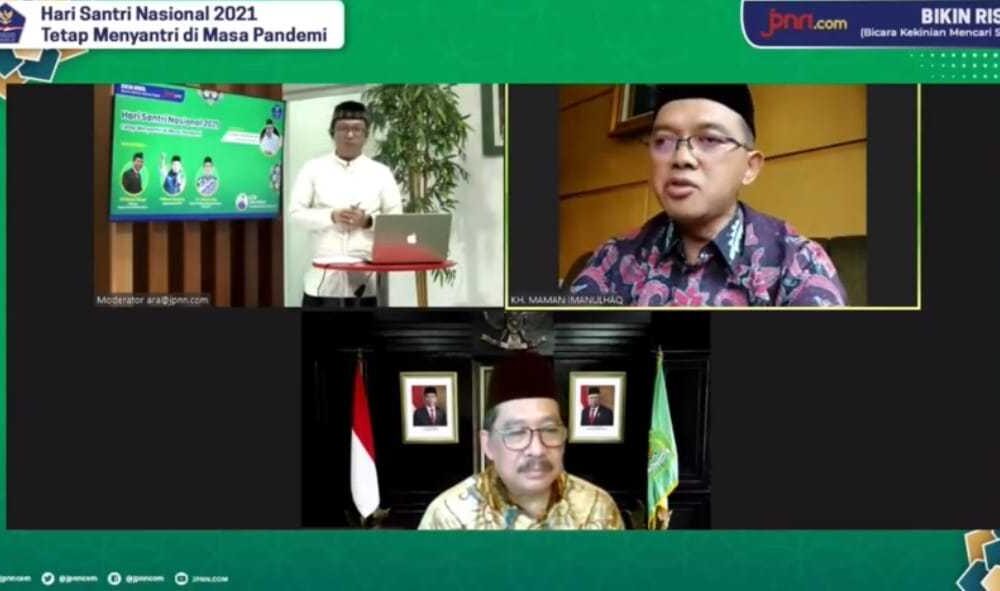Wamenag: Santri Abad 21 Harus Melek Literasi Digital