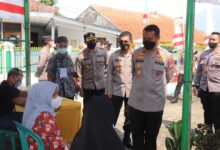 Pastikan Pilkades Aman, Kapolda Kunjungi Tps Dan Gerai Vaksin