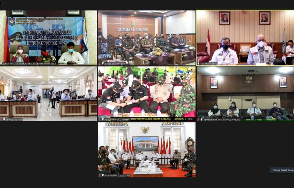 Awas, Pilkades Serentak Di Enam Kabupaten Dipantau Kemendagri