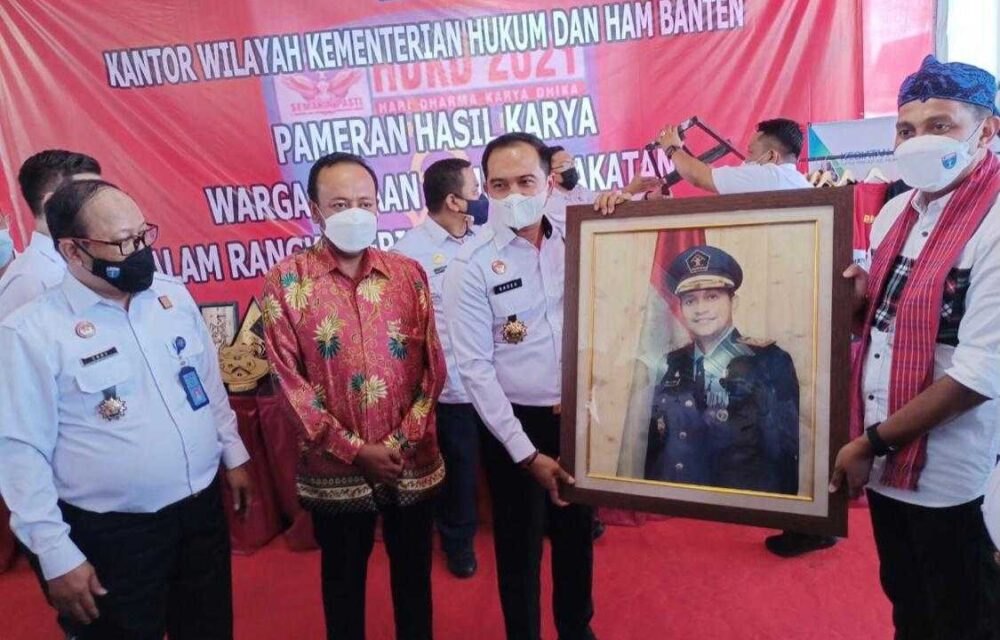 Wamenkumham Ri Dan Kepala Ombudsman Banten Tinjau Karya Warga Binaan Lapas Tangerang