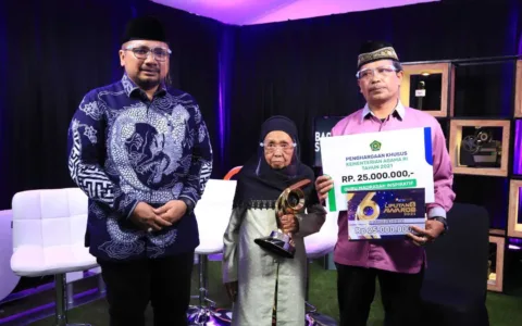 68 Tahun Mengajar, Menag Siapkan Afirmasi untuk Neneh Hasanah