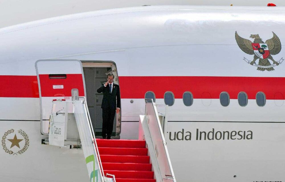 Garuda Dipercaya Untuk Kunjungan Luar Negeri Pertama Presiden