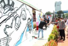 Mantap...!Kapolri Buka Festival Mural Bhayangkara