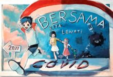 Keren...!Angrek Juara Festival Mural Polda Banten