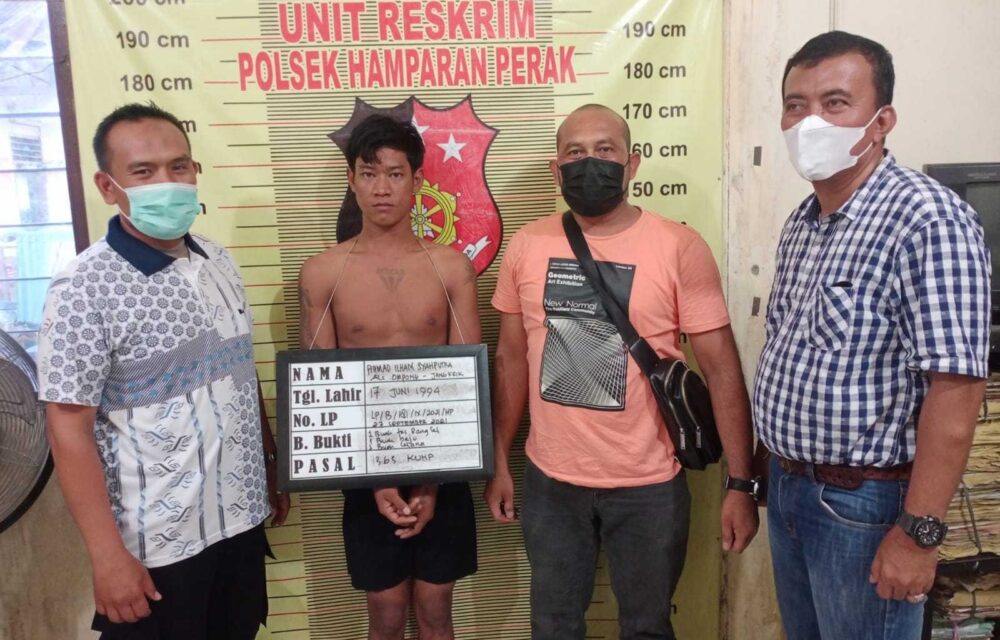 Gitu Dong...!Polres Belawan Tangkap Pelaku Curanmor