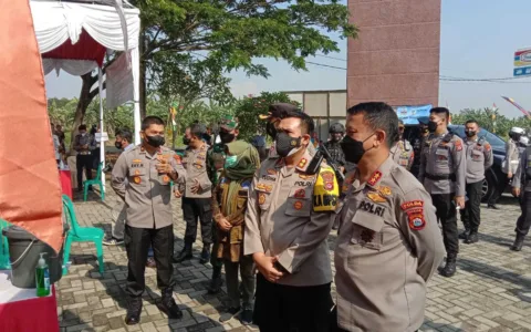 Kapolda Banten Apresiasi Panitia Pilkades, Begini Ceritanya
