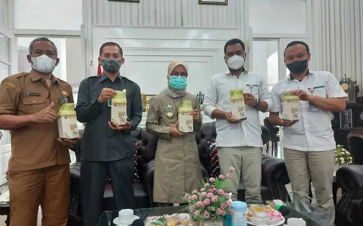MANTAP…Jaga Ketahanan Pangan, Pemkab Lebak dan Bulog Kolaborasi