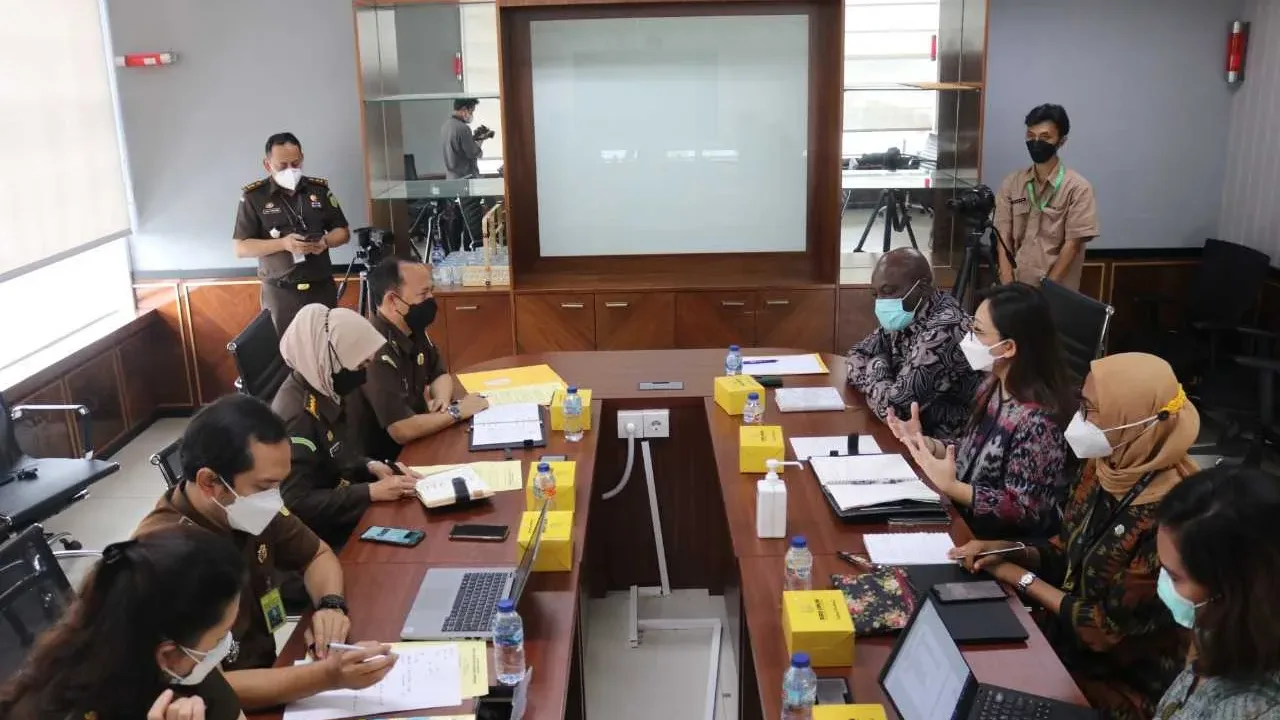 BERGERAK…Kejagung dan UNODC Indonesia Kolaborasi