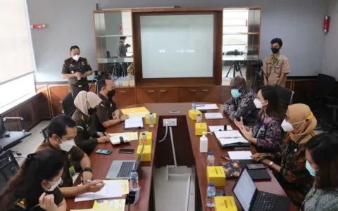 BERGERAK…Kejagung dan UNODC Indonesia Kolaborasi