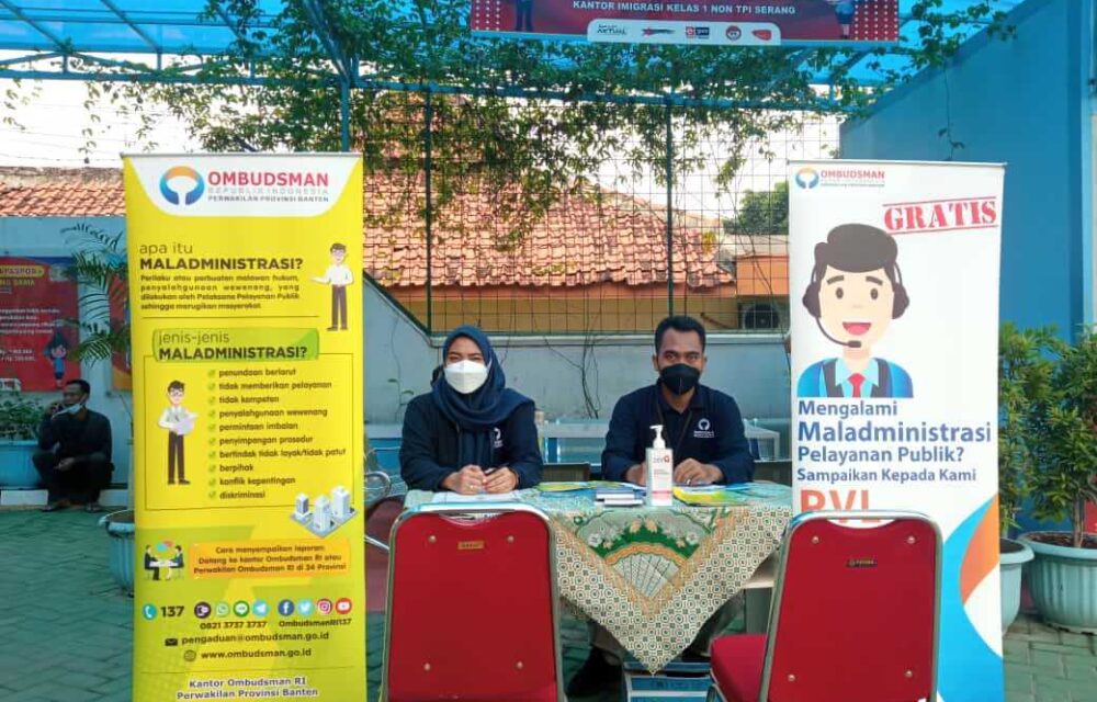 Ombudsman Banten Gelar Pvl On The Spot Di Imigrasi Kelas I Serang