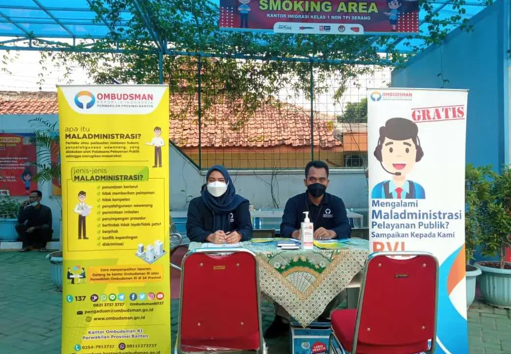 Ombudsman Banten Gelar PVL On The Spot di Imigrasi Kelas I Serang