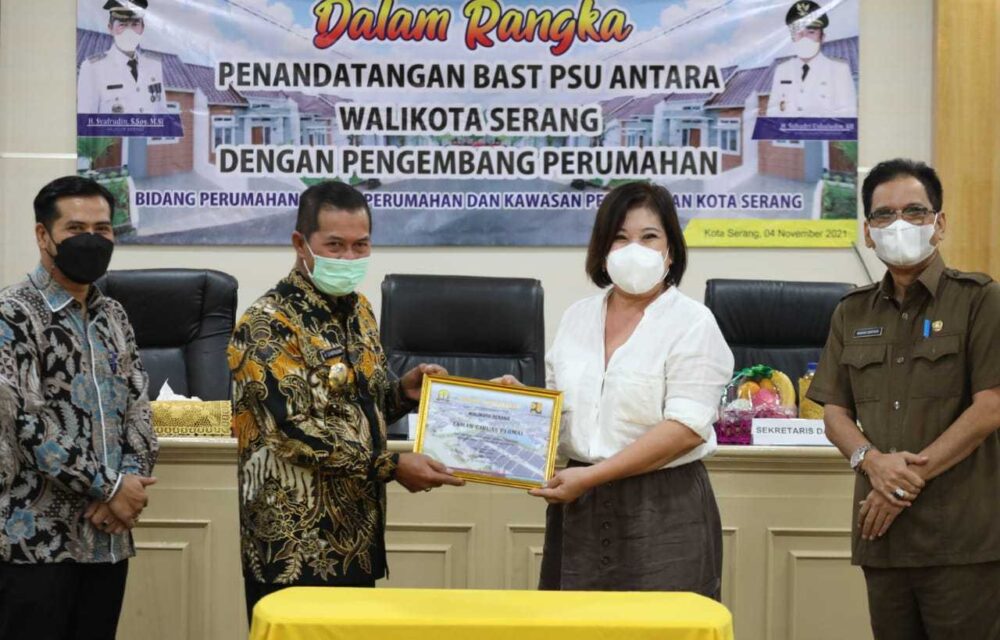 Pemkot Serang Terima 9 Psu Dari Developer