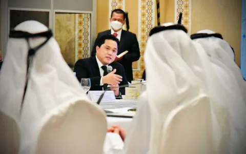 Erick Thohir, Komitmen Baru Investasi UEA Akan Majukan Infrastruktur Vital
