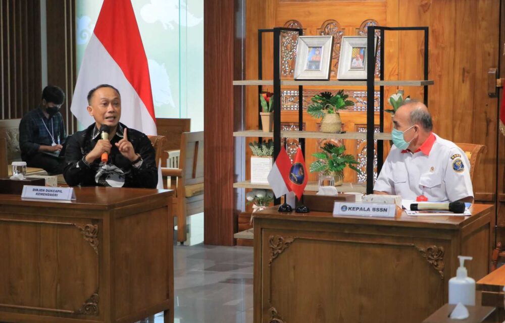 Dukcapil Bangun Sinergi Bssn Untuk Digitalisasi Adminduk Dan Amankan Big Data