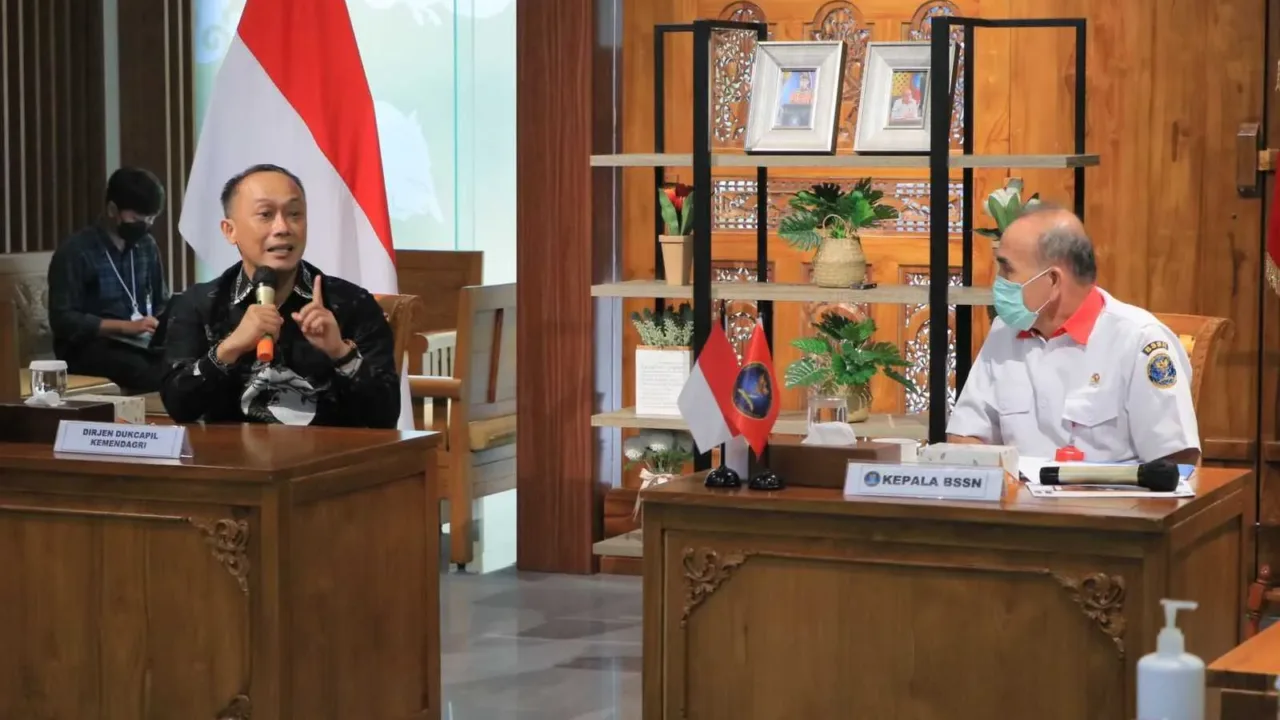 Dukcapil Bangun Sinergi BSSN Untuk Digitalisasi Adminduk dan Amankan Big Data