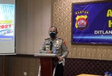 Ditlantas Polda Banten Beri Reward Personil Berprestasi