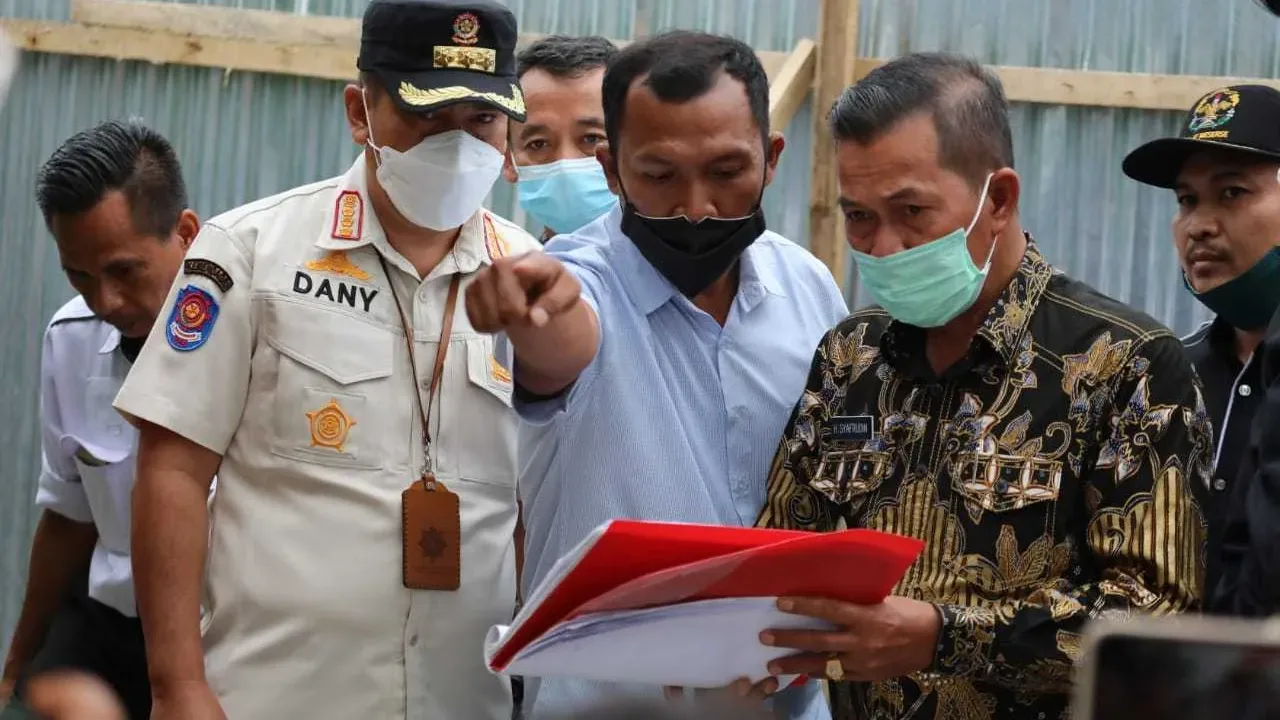 Walikota Serang Pantau Langsung Pembangunan Taman Sari