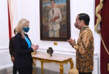 Mantap...!Presiden Jokowi Bahas Kerja Sama Strategis Bersama Menlu Inggirs