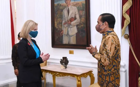 MANTAP...!Presiden Jokowi Bahas Kerja Sama Strategis Bersama Menlu Inggirs
