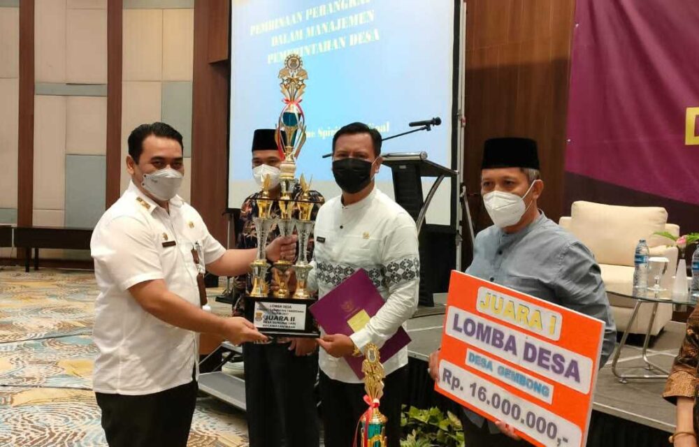 Pol...!Gunung Sari Peringkat Kedua Lomba Desa Se - Kabupaten Tangerang