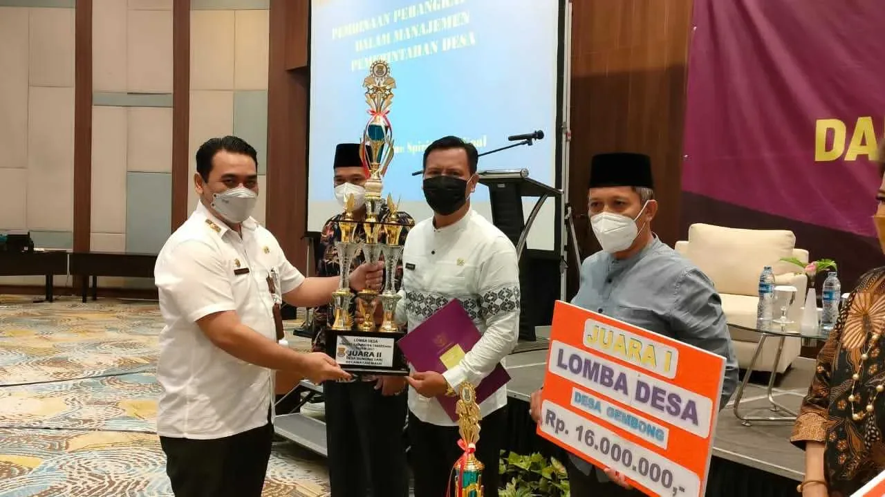 POL…Gunung Sari Peringkat Kedua Lomba Desa Se – Kabupaten Tangerang