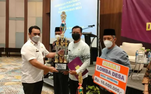 POL…Gunung Sari Peringkat Kedua Lomba Desa Se – Kabupaten Tangerang