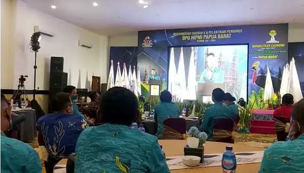 GAS TERUS…Ketua DPD HIPMI Papua Barat Optimis Lahirkan Pengusaha Muda