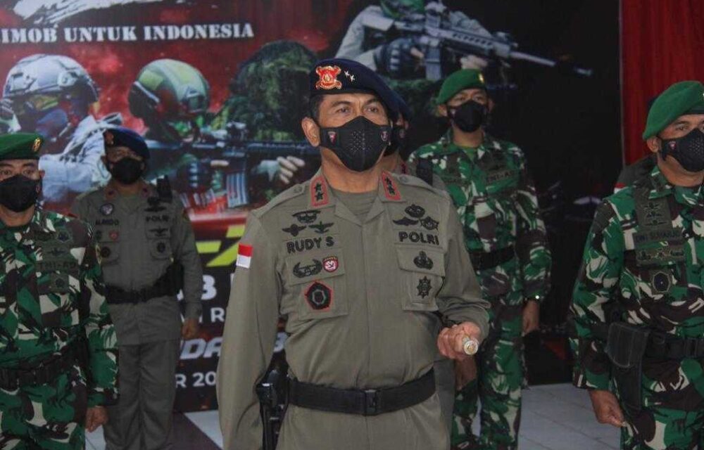 Begini Perayaan Hut Ke 76 Brimob Besama Kapolda Sulteng