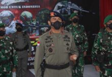 Begini Perayaan Hut Ke 76 Brimob Besama Kapolda Sulteng