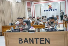 Focus Pengamanan Presiden ke Lebak, Kapolda Pimpin Rapat Internal